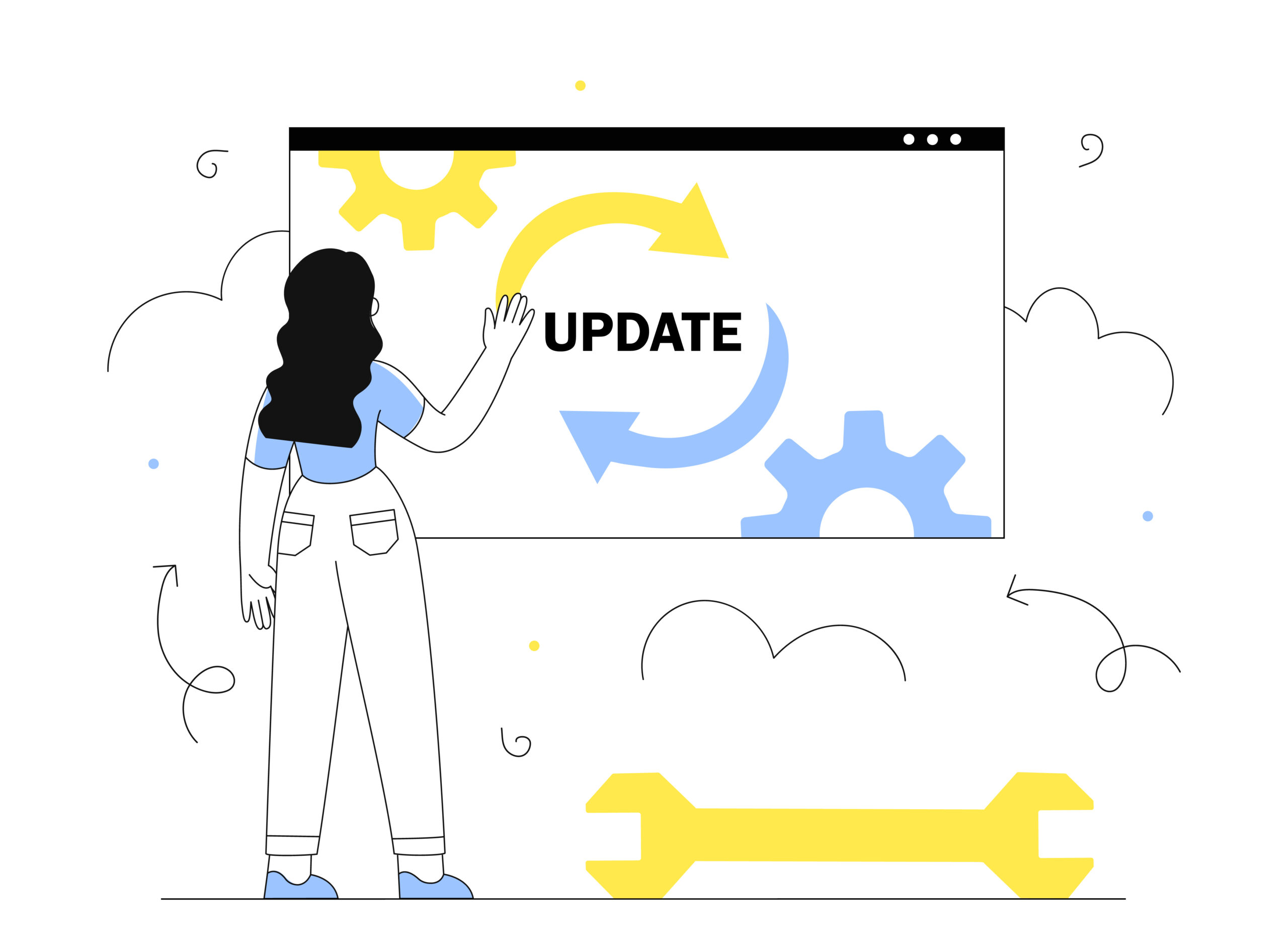 Mettez à jour votre site web avec un design simple et efficace, conforme aux dernières recommandations de Google.