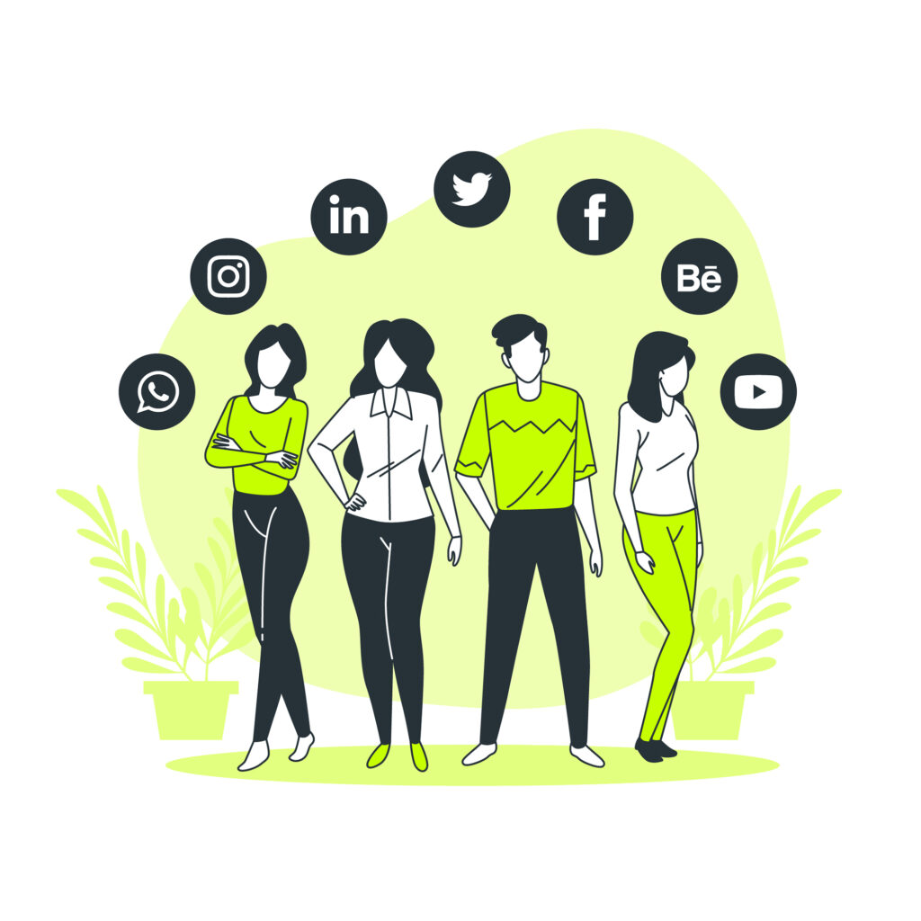 les réseaux sociaux pour le SEO